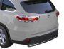 Rear bumper protection Toyota Highlander 2014-2017 - type: single pipe фото 0