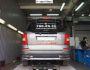 Ssangyong Rexton rear bumper protection - type: pipe with corners фото 1