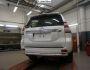 Toyota Prado 150 rear bumper protection - type: single pipe d:76 mm фото 2