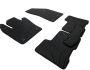 Floor mats for Jeep Renegade 2014-... black 4 pcs - type: Eva фото 1