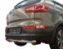 Kia Sportage rear bumper protection - type: single pipe фото 0