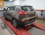 Kia Sportage rear bumper protection - type: single pipe фото 3