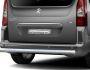 Rear bumper protection Peugeot Partner 2015-... - type: single pipe фото 0