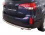 Rear bumper protection Kia Sorento 2013-2016 - type: single pipe фото 0
