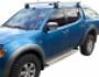 Crossbar Mitsubishi L200 IV Pick-Up 2006-2015 length 120 cm for a smooth roof without roof rails фото 7