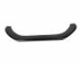 Передня накладка Audi A4 B8 2011-2015 - type: lip чорний глянець фото 2