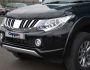 Дефлектор капота мухобойка Mitsubishi L200 2015-2018 - тип: турция фото 4