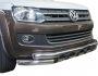 Bumper protection VW Amarok - type: model with plates фото 0