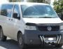 Front bumper protection VW T5 2004-2010 - type: with plates фото 2