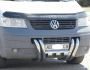 Front bumper protection VW T5 2004-2010 - type: with plates фото 1