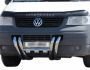 Front bumper protection VW T5 2004-2010 - type: with plates фото 0