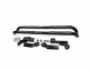 Side sills Toyota Rav4 2006-2012 - type: for long base black фото 1