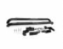 Side sills Toyota Rav4 2006-2012 - type: for long base black фото 0