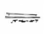 Side sills Nissan X-trail T30 2003-2006 - type: stainless steel фото 1