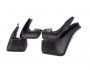 Mud flaps model BMW 1 series E81, 82, 87, 88 2004-2011 - type: set of 4 pieces фото 0