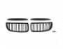 Nostrils BMW 3 series E90 2005-2008 - type: m-look black gloss фото 1