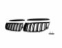 Nostrils BMW 3 series E90 2005-2008 - type: m-look black gloss фото 0