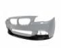 Front bumper lip BMW 5-series F10 - type: lip v1 for M-performance, black photo 3