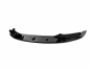 Front bumper lip BMW 5-series F10 - type: lip v2 for M-performance, black photo 0