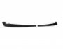 Rear bumper protectors BMW 5 series G30, 31 2016-2023 - type: flap gloss black photo 1