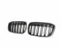 Front grille BMW X1 F48 2016-2022 black фото 0