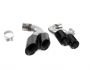 Muffler tips BMW X5 G05 2019-2022 - type: in the style of X5M F95 photo 1