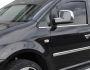 Накладки на зеркала Volkswagen Caddy нержавейка фото 2