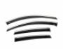 Дефлектори вікон Chevrolet Captiva 2006-2011-… - тип: з хромом 4 шт фото 1