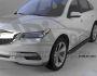 Подножки Acura MDX 2006-2013 - style: Audi цвет: черный фото 4