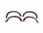  Arch extensions Renault Duster 2018-2024 - type: 12 pcs abs photo 3