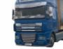 Накладки на решітку радіатора верхню DAF XF - на капоті фото 14