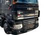 Накладки на решітку радіатора верхню DAF XF - на капоті фото 12