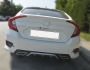 Дифузор на задній бампер Honda Civic Sedan X 2016-… - тип: meliset, під фарбування фото 3