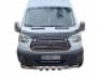 Защита бампера Ford Transit 2014-... - тип: модельная, с пластинами фото 2