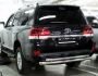 Toyota Land Cruiser 200 rear bumper protection - type: double фото 2