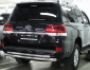 Toyota Land Cruiser 200 rear bumper protection - type: double фото 3
