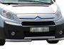 Front bumper protection Jumpy, Scudo, Expert 2007-2016 - type: double mustache фото 0