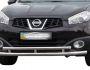 Double arc Nissan Qashqai 2007-2014 - type: on tubes фото 0