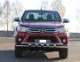 Защита бампера Toyota Hilux 2015-2020 - тип: модельная с пластинами фото 2