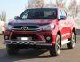 Защита бампера Toyota Hilux 2015-2020 - тип: модельная с пластинами фото 1