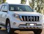 Bumper protection Toyota Prado 150 2014-2018 - type: model with plates фото 2