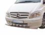 Bumper protection Mercedes Vito II, Viano II 2010-2014 - type: model with plates фото 0