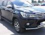 Защита переднего бампера Toyota Hilux 2015-2020 - тип:двойная труба фото 6