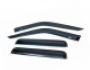 Window deflectors Fiat Doblo 2015-2022 - type: 4 pcs фото 0