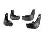 Mud flaps model Ford Focus II 2005-2008 - type: set of 4 pieces HB, SD фото 0