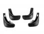 Mud flaps model Ford Focus II 2005-2008 - type: set of 4 pieces HB, SD фото 1