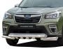 Bumper protection Subaru Forester 2012-2017 - type: model, with plates фото 0
