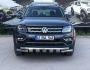 Bumper protection VW Amarok 2016-... - type: model, with plates d:76mm фото 3