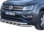 Захист бампера VW Amarok 2016-... - тип: модельний, з пластинами д:76мм фото 0