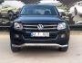 Bumper protection VW Amarok 2016-... - type: model, with plates d:76mm фото 5
